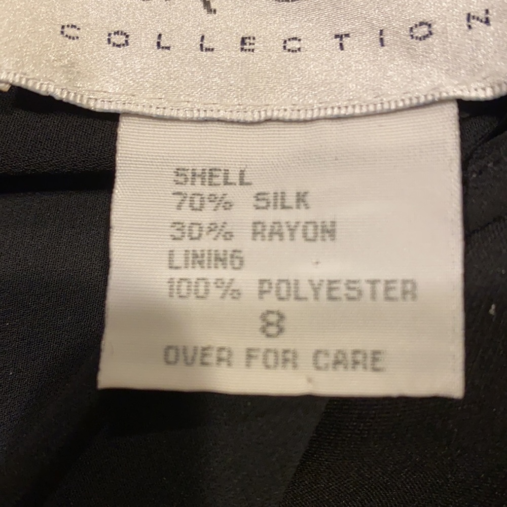 Silk Club Collection Sleeveless Button Up Silk/Rayon Sleeveless Top - Picture 12 of 13